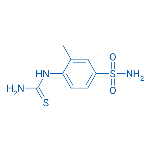 3-Methyl-4-thioureidobenzenesulfonamide