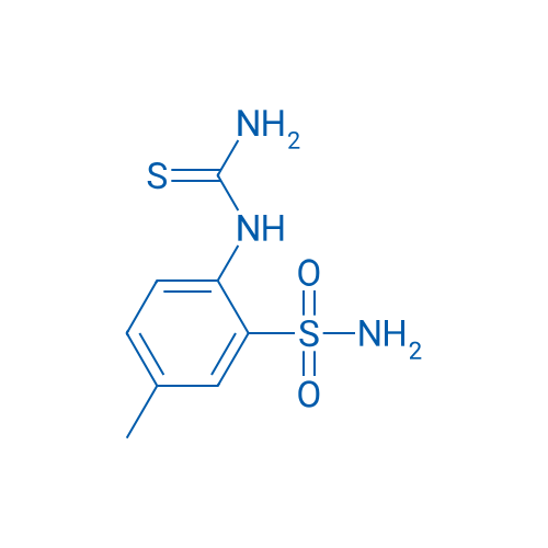5-Methyl-2-thioureidobenzenesulfonamide
