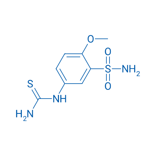 2-Methoxy-5-thioureidobenzenesulfonamide