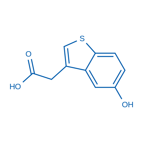2-(5-Hydroxybenzo[b]thiophen-3-yl)acetic acid