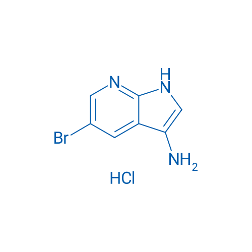 5-Bromo-1H-pyrrolo[2,3-b]pyridin-3-amine hydrochloride