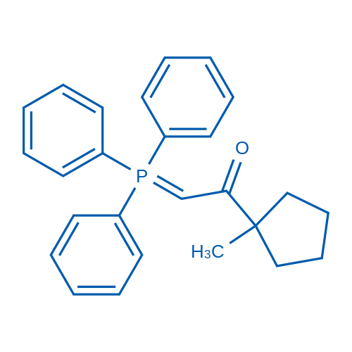 1-(1-Methylcyclopentyl)-2-(triphenylphosphoranylidene)ethanone