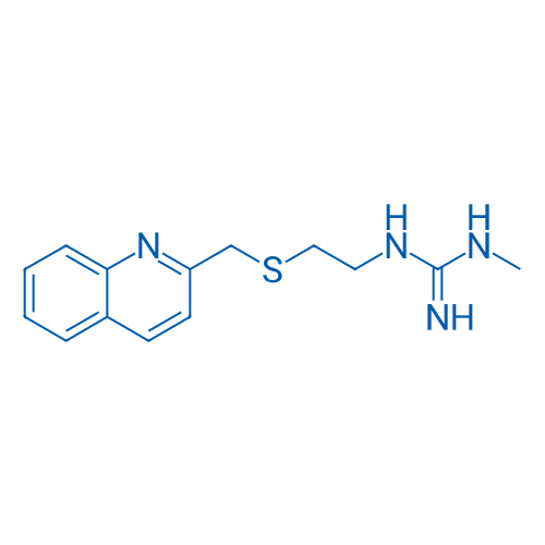 1-Methyl-3-(2-((quinolin-2-ylmethyl)thio)ethyl)guanidine