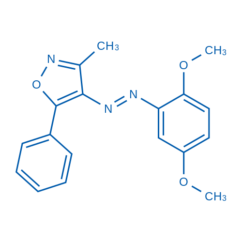 4-((2,5-Dimethoxyphenyl)diazenyl)-3-methyl-5-phenylisoxazole