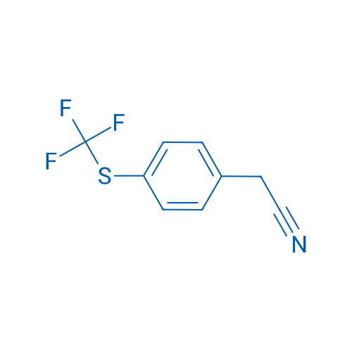 2-(4-((Trifluoromethyl)thio)phenyl)acetonitrile