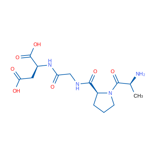 (S)-2-(2-((S)-1-((S)-2-Aminopropanoyl)pyrrolidine-2-carboxamido)acetamido)succinic acid