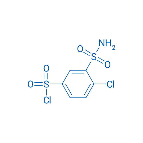 4-Chloro-3-sulfamoylbenzene-1-sulfonyl chloride
