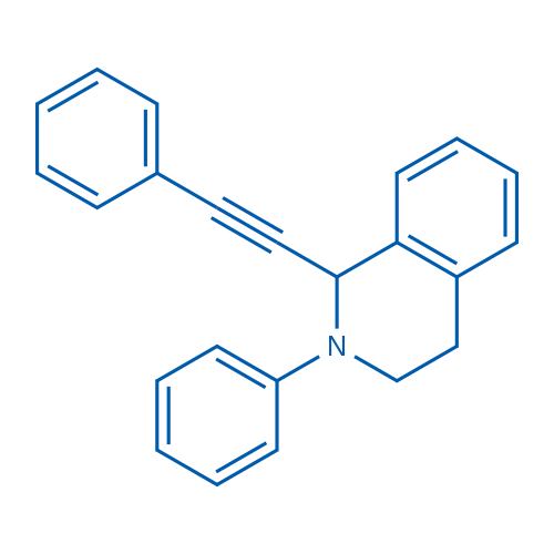 2-Phenyl-1-(phenylethynyl)-1,2,3,4-tetrahydroisoquinoline