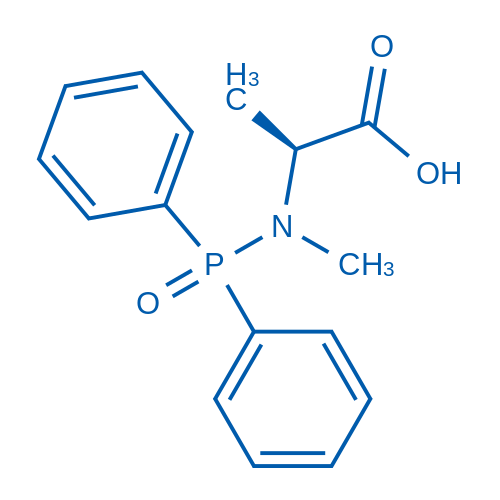 (S)-2-((Diphenylphosphoryl)(methyl)amino)propanoic acid