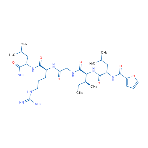 N-(2-Furanylcarbonyl)-L-leucyl-L-isoleucylglycyl-L-arginyl-L-leucinamide