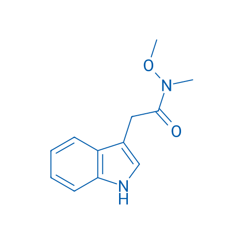 2-(1H-Indol-3-yl)-N-methoxy-N-methylacetamide