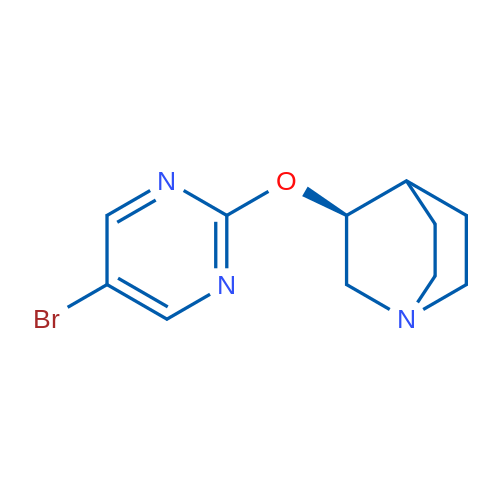 (S)-3-((5-Bromopyrimidin-2-yl)oxy)quinuclidine