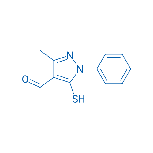 5-Mercapto-3-methyl-1-phenyl-1H-pyrazole-4-carbaldehyde