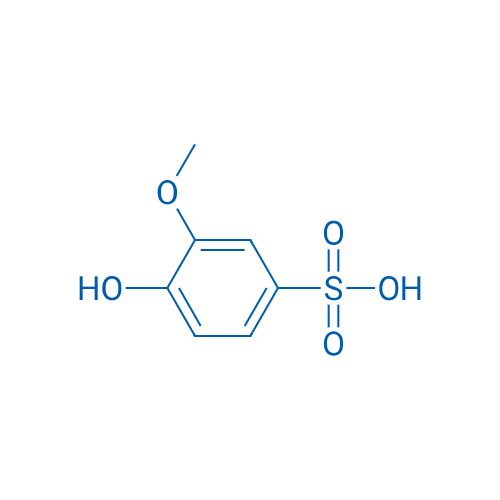 4-Hydroxy-3-methoxybenzenesulfonic acid