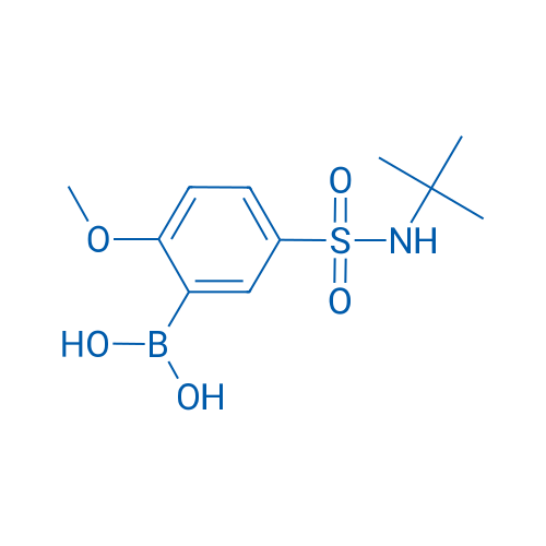 (5-(N-(tert-Butyl)sulfamoyl)-2-methoxyphenyl)boronic acid