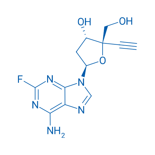(2R,3S,5R)-5-(6-Amino-2-fluoro-9H-purin-9-yl)-2-ethynyl-2-(hydroxymethyl)tetrahydrofuran-3-ol