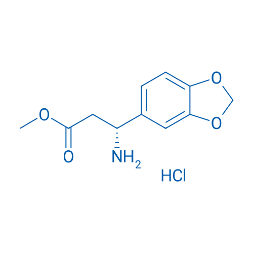 (R)-Methyl 3-amino-3-(benzo[d][1,3]dioxol-5-yl)propanoate hydrochloride