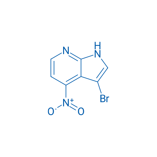 3-Bromo-4-nitro-1H-pyrrolo[2,3-b]pyridine