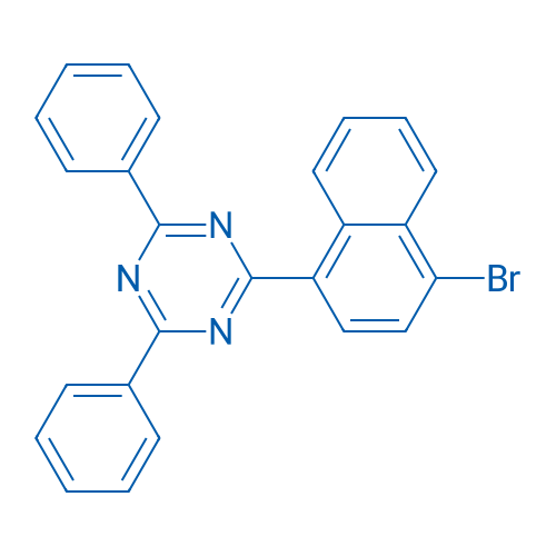 2-(4-Bromonaphthalen-1-yl)-4,6-diphenyl-1,3,5-triazine