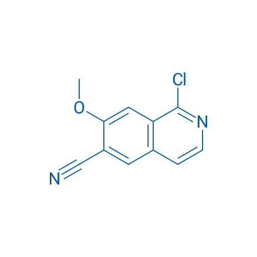 1-Chloro-7-methoxyisoquinoline-6-carbonitrile