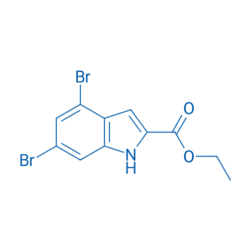 Ethyl 4,6-dibromo-1H-indole-2-carboxylate