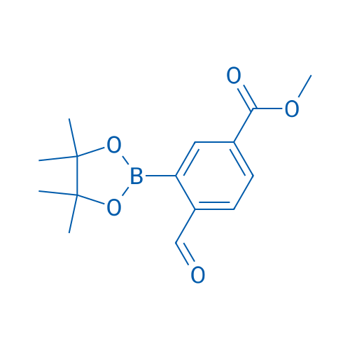 Methyl 4-formyl-3-(4,4,5,5-tetramethyl-1,3,2-dioxaborolan-2-yl)benzoate