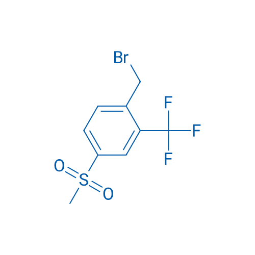 1-(Bromomethyl)-4-(methylsulfonyl)-2-(trifluoromethyl)benzene