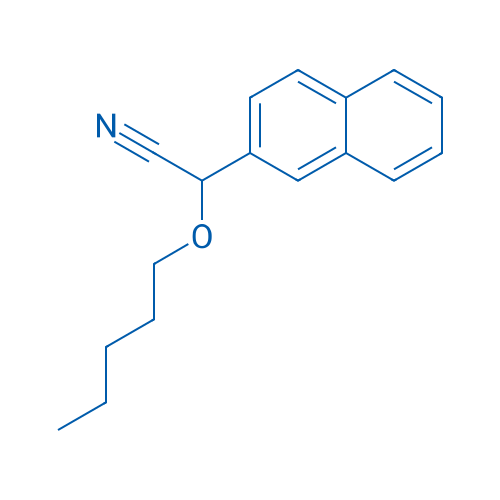 2-(Naphthalen-2-yl)-2-(pentyloxy)acetonitrile