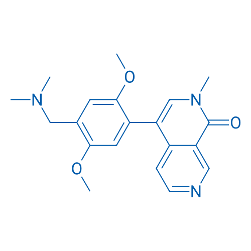 4-(4-((Dimethylamino)methyl)-2,5-dimethoxyphenyl)-2-methyl-2,7-naphthyridin-1(2H)-one