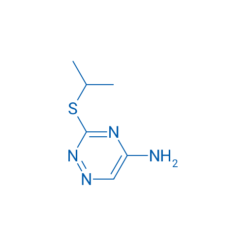 3-(Isopropylthio)-1,2,4-triazin-5-amine