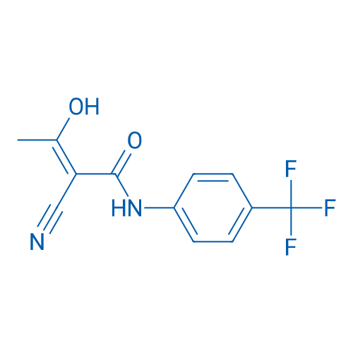 2-Cyano-3-hydroxy-N-(4-(trifluoromethyl)phenyl)but-2-enamide