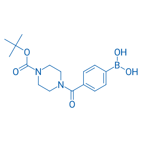 (4-(4-(tert-Butoxycarbonyl)piperazine-1-carbonyl)phenyl)boronic acid