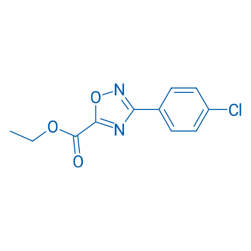 Ethyl 3-(4-chlorophenyl)-1,2,4-oxadiazole-5-carboxylate