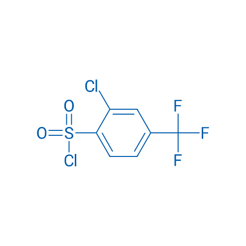 2-Chloro-4-(trifluoromethyl)benzene-1-sulfonyl chloride