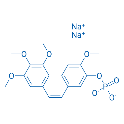 Disodium (Z)-2-methoxy-5-(3,4,5-trimethoxystyryl)phenyl phosphate