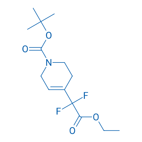 tert-Butyl 4-(2-ethoxy-1,1-difluoro-2-oxoethyl)-5,6-dihydropyridine-1(2H)-carboxylate