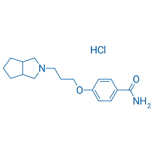 4-(3-(Hexahydrocyclopenta[c]pyrrol-2(1H)-yl)propoxy)benzamide hydrochloride