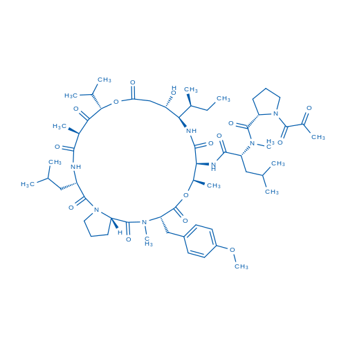(S)-N-((R)-1-(((3S,6R,7S,10R,11S,15S,17S,20S,25aS)-10-((S)-sec-butyl)-11-hydroxy-20-isobutyl-15-isopropyl-3-(4-methoxybenzyl)-2,6,17-trimethyl-1,4,8,13,16,18,21-heptaoxodocosahydro-15H-pyrrolo[2,1-f][1,15]dioxa[4,7,10,20]tetraazacyclotricosin-7-yl)amino)-