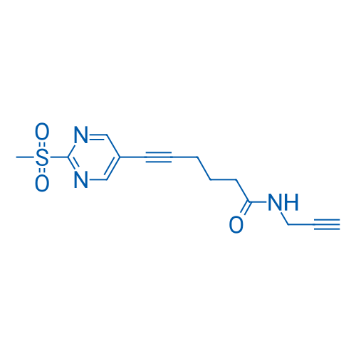 6-(2-(Methylsulfonyl)pyrimidin-5-yl)-N-(prop-2-yn-1-yl)hex-5-ynamide