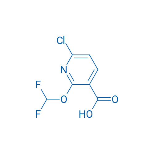 6-Chloro-2-(difluoromethoxy)nicotinic acid