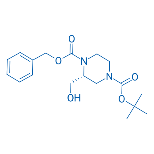 (R)-1-Benzyl 4-tert-butyl 2-(hydroxymethyl)piperazine-1,4-dicarboxylate