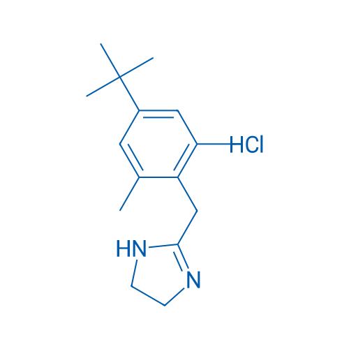 2-(4-(tert-Butyl)-2,6-dimethylbenzyl)-4,5-dihydro-1H-imidazole hydrochloride