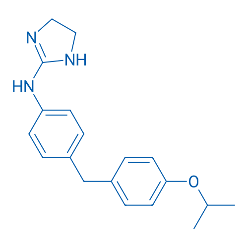 N-(4-(4-Isopropoxybenzyl)phenyl)-4,5-dihydro-1H-imidazol-2-amine