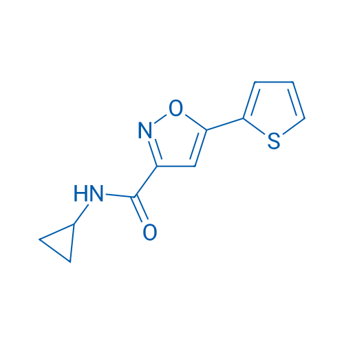 N-Cyclopropyl-5-(thiophen-2-yl)isoxazole-3-carboxamide