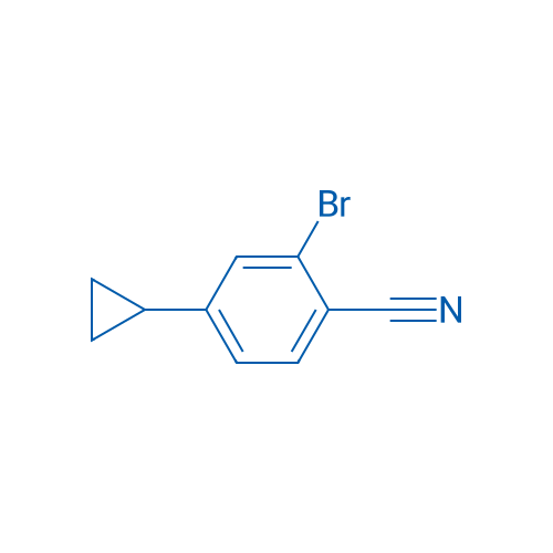 2-Bromo-4-cyclopropylbenzonitrile
