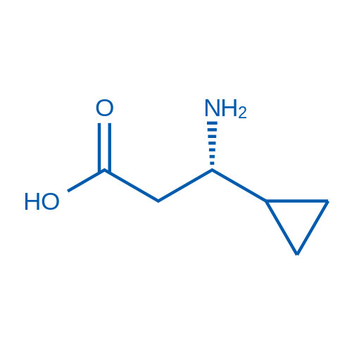 (3S)-3-Amino-3-cyclopropylpropanoic acid