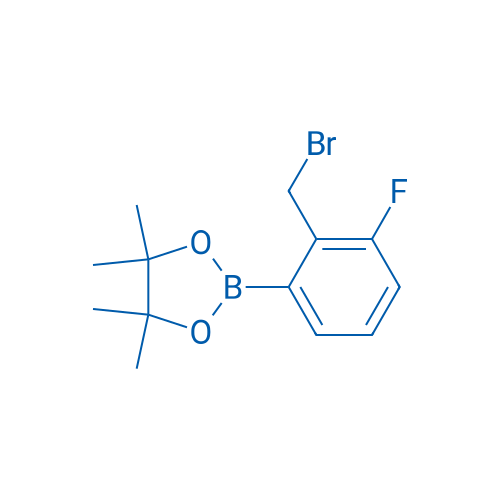 2-(2-(Bromomethyl)-3-fluorophenyl)-4,4,5,5-tetramethyl-1,3,2-dioxaborolane