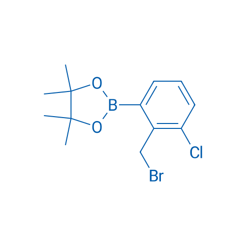 2-(2-(Bromomethyl)-3-chlorophenyl)-4,4,5,5-tetramethyl-1,3,2-dioxaborolane