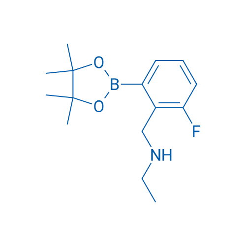 N-(2-Fluoro-6-(4,4,5,5-tetramethyl-1,3,2-dioxaborolan-2-yl)benzyl)ethanamine