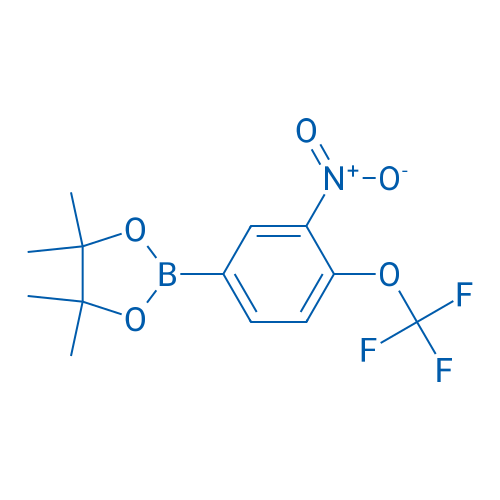 4,4,5,5-Tetramethyl-2-(3-nitro-4-(trifluoromethoxy)phenyl)-1,3,2-dioxaborolane